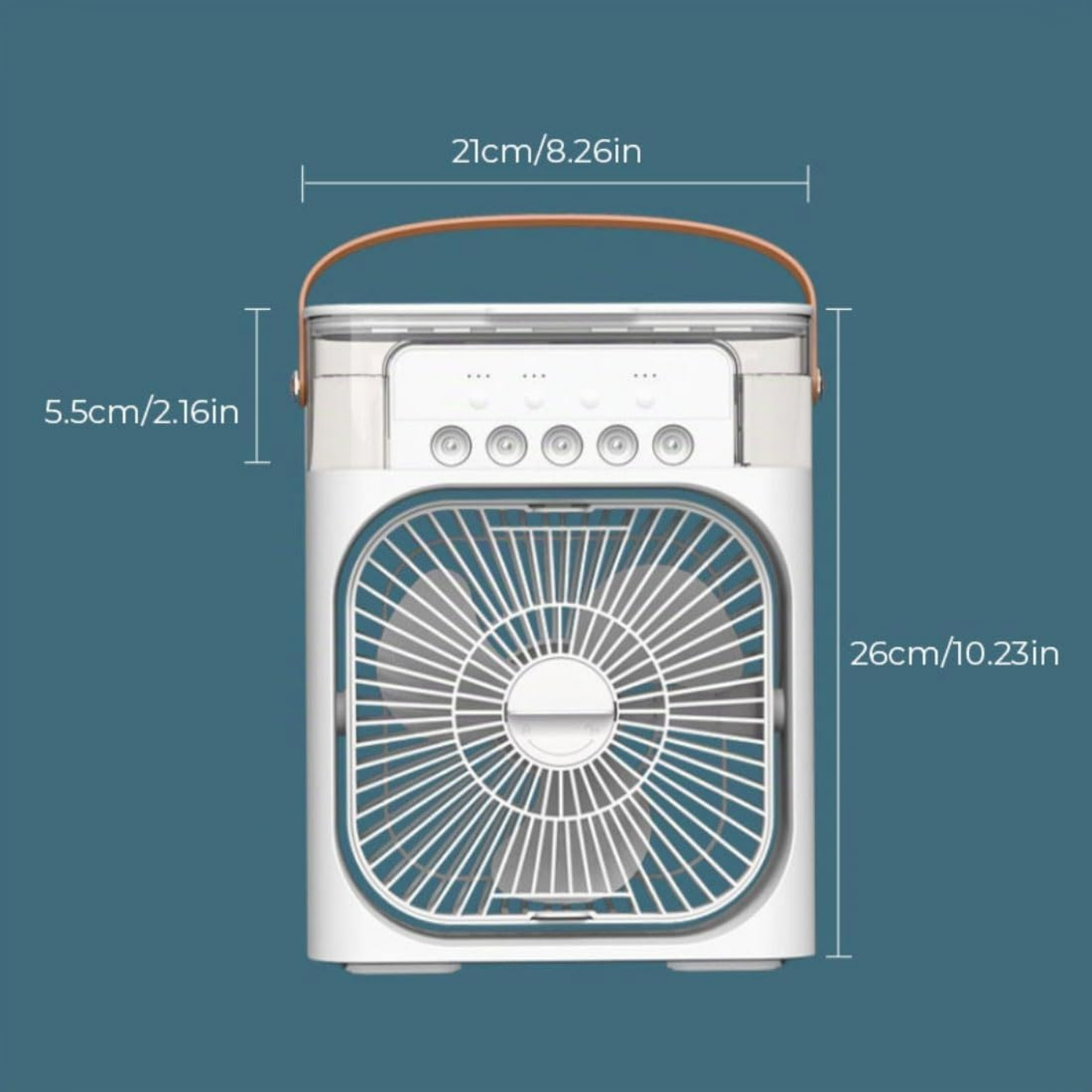 Ventilador con Humidificador